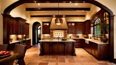 Tuscan Kitchen Design Inspiration in 2025 | Tuscan kitchen design, Tuscan kitchen, Tuscan house