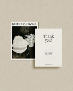 Cutie Thank You Card Concepts