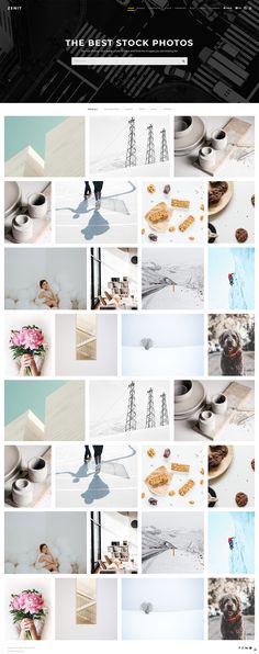 a collage of photos with the words best stock photos on it in white and black