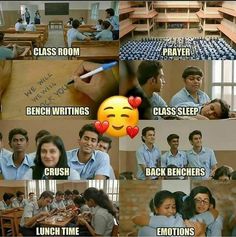 some people are sitting at desks and one is writing