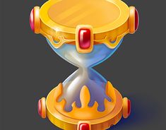 Fantasy Hourglass Novelty Table Lamp