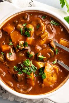 Hearty Vegan Vegetable Stew (One Pot Dish) | Recipe in 2025 | Vegan stew recipes, Vegetarian recipes easy, Meat free recipes