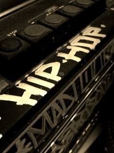 Classic Hip Hop Keyboard with 'Hair' Letters