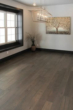 Dark Hardwood Flooring for Elegant Home Decor