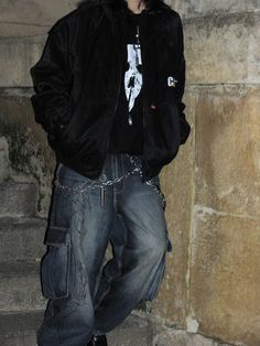 #metalhead  #jeans  #leatherjacketoutfit Metal Male Outfit, Men Alt Outfits, Metal Grunge Outfits Men, Dark Masc Outfits, Metalhead Men Outfit, New Rock Shoes Outfit Men, 2007 Outfits Men, Alt Streetwear Men, Punk Aesthetic Men