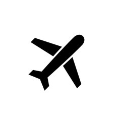 Airplane Icon Vector