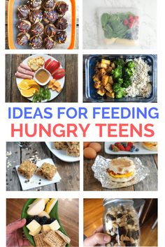 Easy Meal and Snack Ideas for Teenagers | Real Mom Nutrition | Healthy lunch for teens, Healthy dorm food, Healthy