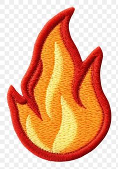 Download free png of PNG Felt stickers of a single fire symbol clothing knitwear. by Ing about st… in 2025 | Graphic shapes design, Texture graphic design, Scrapbook canvas