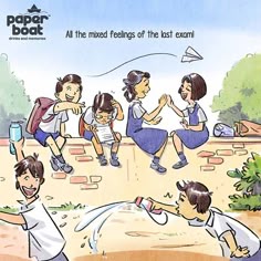 These Paper Boat illustrations will take you on a ride to your childhood days! | Childhood memories art, Childhood memories quotes, Childhood images