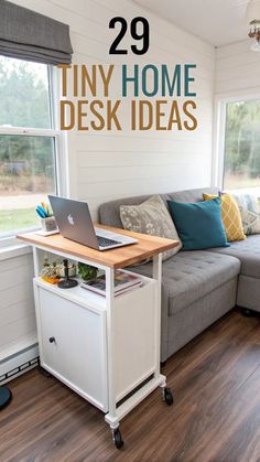 tiny home desk ideas