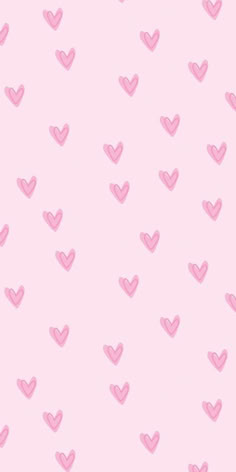 pink hearts on a light pink background for valentine's day wallpaper or fabric