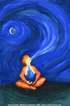 Breath | Spiritual art, Breath in breath out, Artwork
