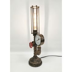 Williston Forge Calafia Metal Novelty Lamp | Wayfair | Steampunk home decor, Industrial table lamp, Steampunk desk