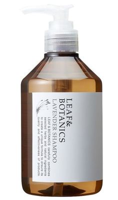 Leaf & Botanicals in 2025 | Shampoo packaging, Cosmetic packaging design, Bottle packaging