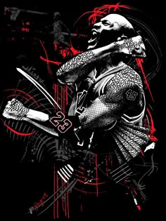 a black and white drawing of a basketball player