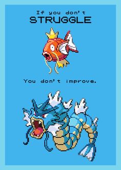 Pokemon quote in 2025 | Pokemon quotes, Funny baby memes, Magikarp