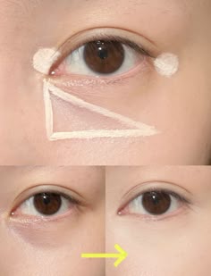 xiaohongshu dark circle under eye makeup tip #MakeupTrends #BeautyPaletteInspiration #GlowGetterVibes #ChicCheeksMoments Makeup Looks Ideas Easy, Eyeliner Styles Tutorials, How To Clean Makeup, Light Makeup Products, Tips For Beauty, Perfect Makeup Base, Makeup Ideas School, Asian Eye Makeup Tips, Asian Makeup Ideas