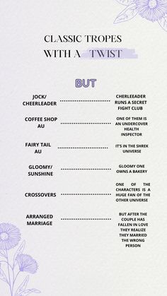 the front page of a book with flowers on it