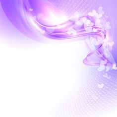 an abstract purple and white background with hearts