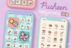 an image of some cute app icons