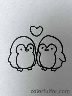 30 Cute Easy Couples Drawing Ideas - Colorfulfor in 2025 | Cute doodles drawings, Cute easy drawings, Cute drawings of love