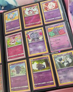 the pokemon trading card game is being played