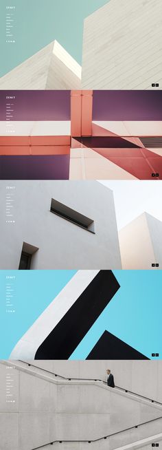 an image of some architecture with different colors