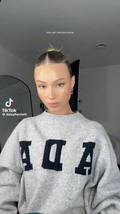 Effortless Slicked-Back Bun Guide for a Fresh and Polished Look in 2025 | Long hair styles, Greasy hair hairstyles, Easy hairstyles