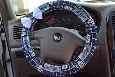 Star Wars Boba Fett Fabric Steering Wheel Cover | FireflyCreations42