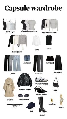 Capsule Wardrobe in 2025 | Capsule wardrobe casual, Casual outfits, Capsule wardrobe