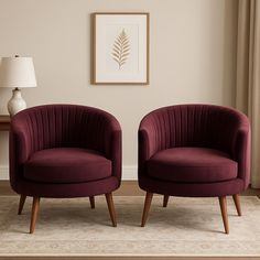 Living room chairs for coffee table pair