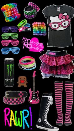 Scene Starter Pack -✨🖤 #2000sVibes nel 2025 | Abbigliamento
