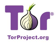 the tor project logo with an onion in it's center and the word tor on top
