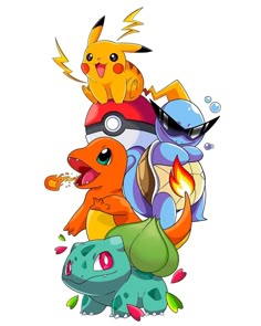Joe Melito on Instagram: "Finished this lil concept for a sweet OG Pokemon tattoo, would love to tattoo it on somebody let me know if you’re that someone #pokém… in 2025 | Cute pokemon wallpaper, Pokemon tattoo, Pokemon drawings