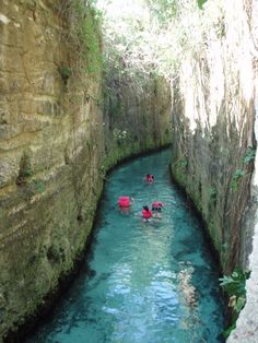 In Cancun! Xcarets underground rivers in the underground cave system-- what an expierence of a lifetime this would… | Places to travel, Travel spot, Places to visit