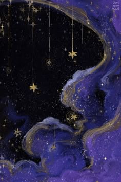 Pin by 🪐🏔sasha🌙🌺 on night paintings | Dreamy art, Art wallpaper, Celestial art
