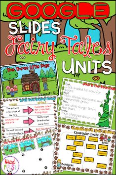 Fairy Tale Units for Google Slides & Distance Learning