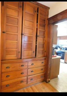 Pin by Molly Tatro on Second Empire | Craftsman kitchen, Built in cabinets, Pantry design