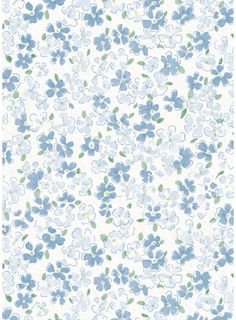 Pin by Abigail Chocholaty on Things to do in 2025 | Cute home screen wallpaper, Floral wallpaper iphone, Cute blue wallpaper