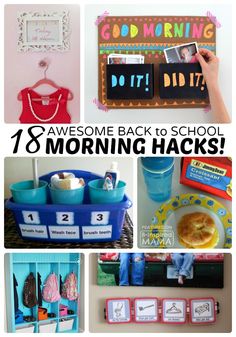 the back to school morning hacks for kids
