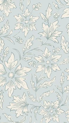 Coastal blue block print inspired wallpaper in 2025 | Block print wallpaper, Wallpaper, Surface pattern design