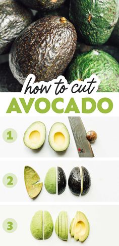 how to cut an avocado