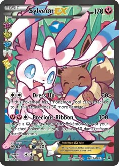 a pokemon card with an image of the character