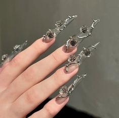 High quality handmade stick one nails. Shipping about 20 days. Nail Shape: long stiletto Type: Color Nails Benefits: Recycling Press On Nails Material: ABS 