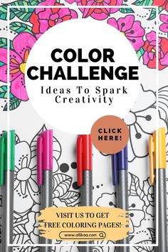 the color challenge is here to help kids learn how to use their markers and pens