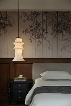 Villa Design: A dreamlike Romantic Tune between Shanghai-style and New Chinese-style | BDSD Boundless Design | Archinect in 2025 | Chinese style interior, Asian style bedrooms, New chinese style interior