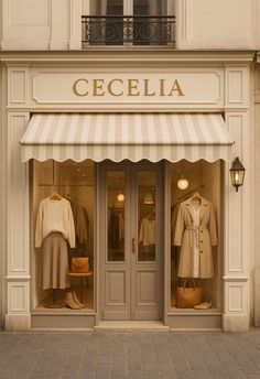Pin by Bheta on Chic in 2025 | Storefront design, Store design interior, Shop front design