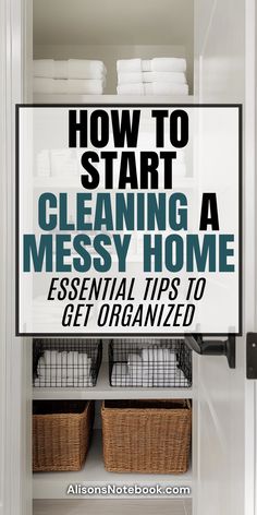 10 Tips To Clean A Messy Home (No More Clutter) in 2025 | Clean organized house, Cleaning inspiration, Organize declutter
