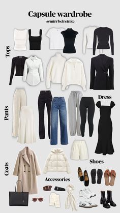 Capsule wardrobe, basic clothes, everyday clothes, trendy clothes, modest style, modest clothing, neutral colors clothing… en 2025 | Moda de ropa, Ropa de moda, Ropa básica