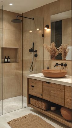 Pin by Marcella Juarez on Home Decoration in 2025 | Bathroom interior design, Modern bathroom design, Bathroom interior